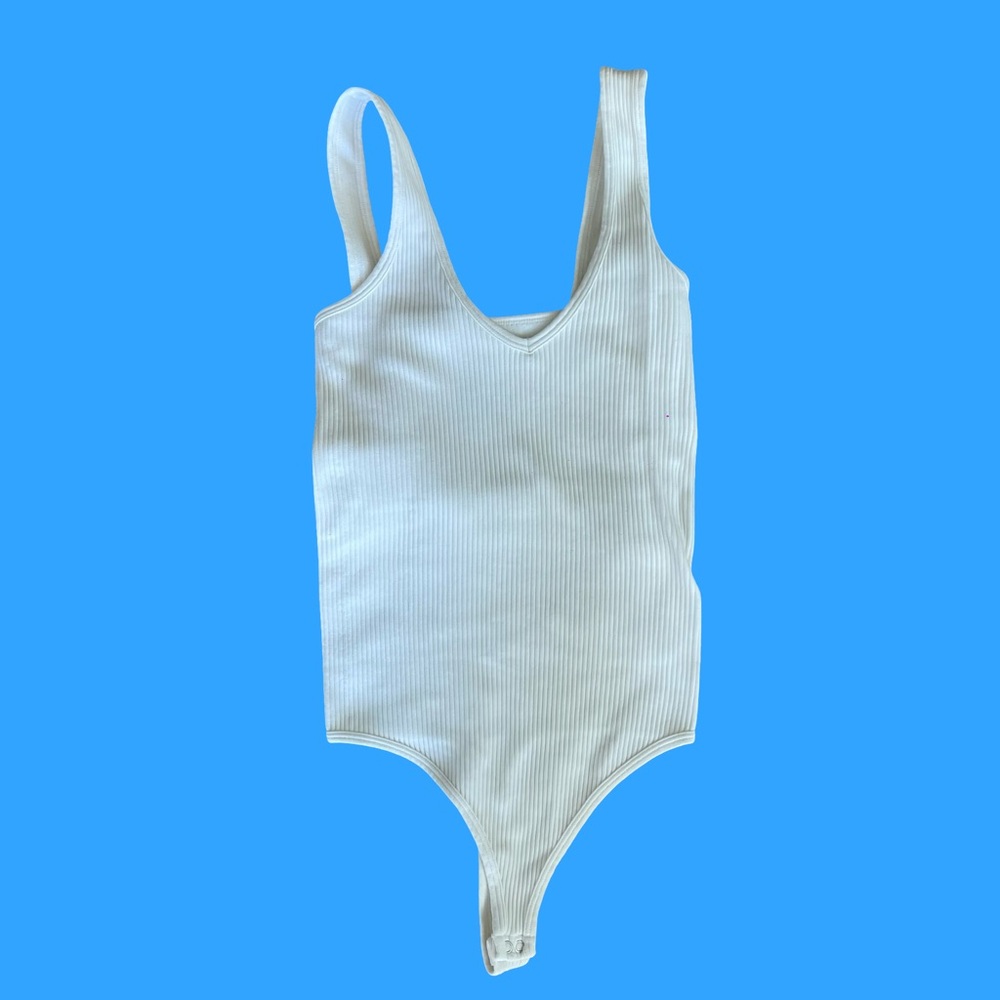 Free People Ribbed Bodysuit